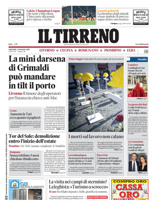 Il Tirreno (Livorno, Cecina, Rosignano, Piombino, Elba)