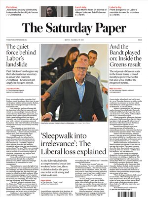 The Saturday Paper