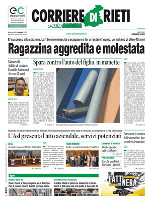 Corriere di Rieti e della Sabina