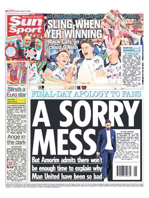 Prima Pagina "Sun Sport"