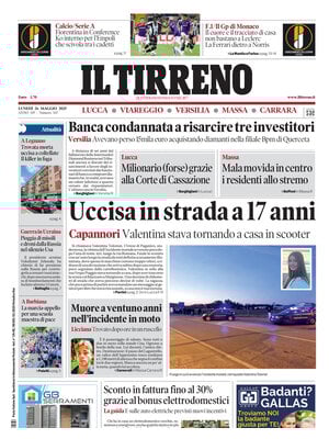 Il Tirreno (Lucca, Viareggio, Versilia, Massa, Carrara)