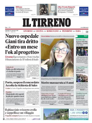 Il Tirreno (Livorno, Cecina, Rosignano, Piombino, Elba)