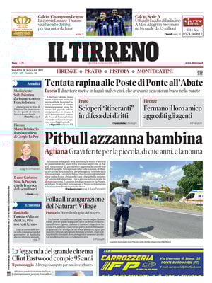 Il Tirreno (Firenze, Prato, Pistoia, Montecatini)