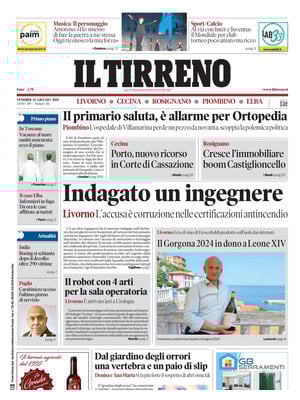Il Tirreno (Livorno, Cecina, Rosignano, Piombino, Elba)