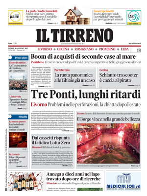 Il Tirreno (Livorno, Cecina, Rosignano, Piombino, Elba)