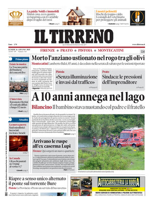 Il Tirreno (Firenze, Prato, Pistoia, Montecatini)