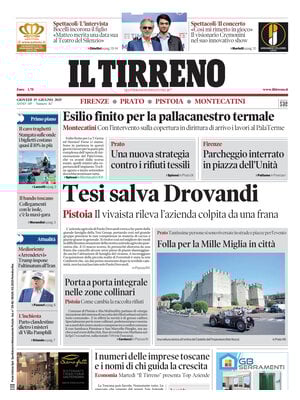 Il Tirreno (Firenze, Prato, Pistoia, Montecatini)