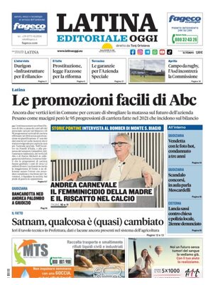 Latina Editoriale Oggi