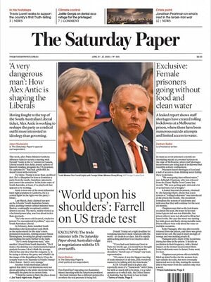 The Saturday Paper