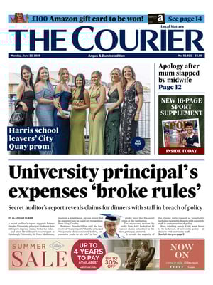 Prima Pagina "The Courier (Dundee)"