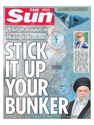 Prima Pagina "The Sun"