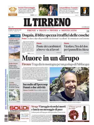 Il Tirreno (Firenze, Prato, Pistoia, Montecatini)
