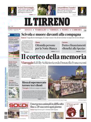 Il Tirreno (Lucca, Viareggio, Versilia, Massa, Carrara)