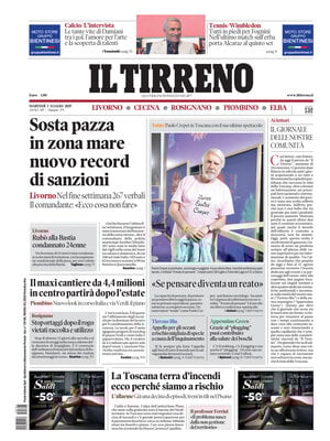Il Tirreno (Livorno, Cecina, Rosignano, Piombino, Elba)