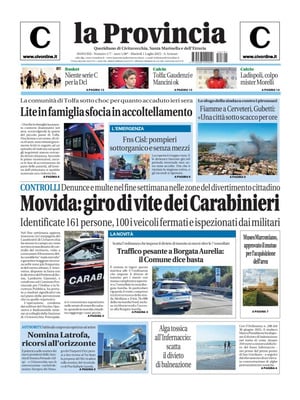 La Provincia di Civitavecchia