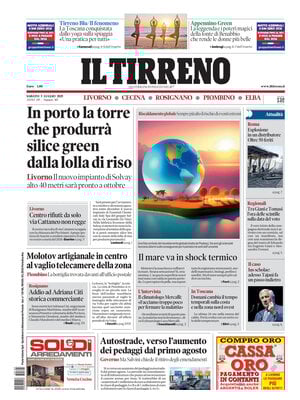 Il Tirreno (Livorno, Cecina, Rosignano, Piombino, Elba)