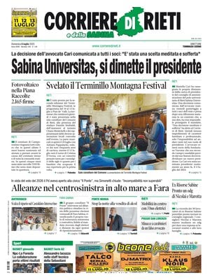 Corriere di Rieti e della Sabina