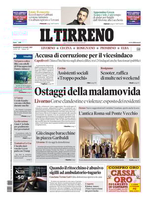 Il Tirreno (Livorno, Cecina, Rosignano, Piombino, Elba)