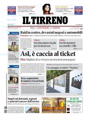 Il Tirreno (Pisa, Pontedera)