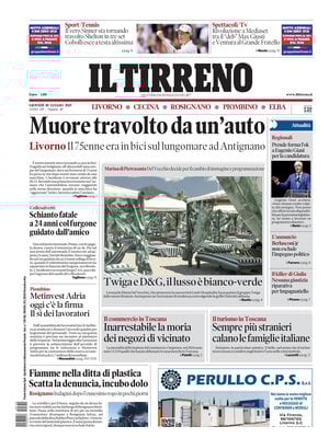 Il Tirreno (Livorno, Cecina, Rosignano, Piombino, Elba)