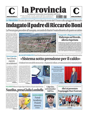 La Provincia di Civitavecchia