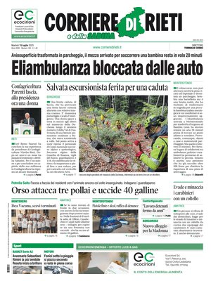 Corriere di Rieti e della Sabina
