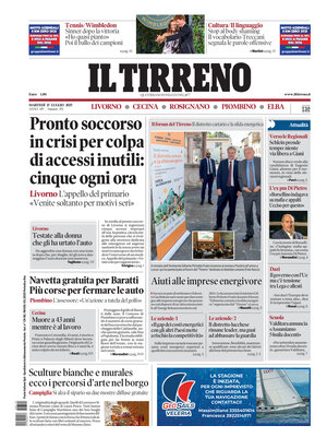 Il Tirreno (Livorno, Cecina, Rosignano, Piombino, Elba)