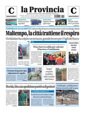 La Provincia di Civitavecchia