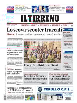 Il Tirreno (Livorno, Cecina, Rosignano, Piombino, Elba)