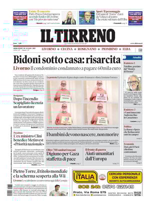 Il Tirreno (Livorno, Cecina, Rosignano, Piombino, Elba)