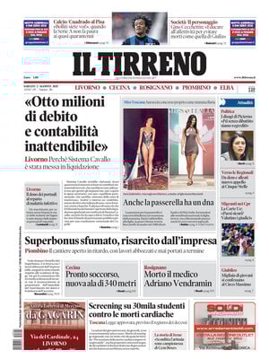 Il Tirreno (Livorno, Cecina, Rosignano, Piombino, Elba)