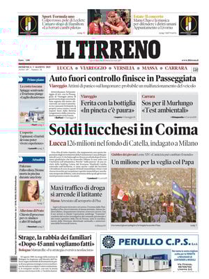 Il Tirreno (Lucca, Viareggio, Versilia, Massa, Carrara)