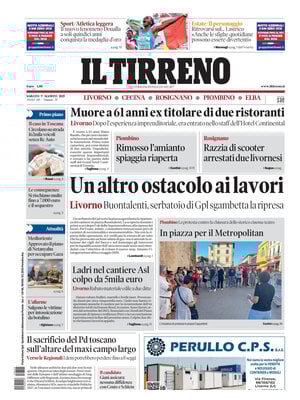 Il Tirreno (Livorno, Cecina, Rosignano, Piombino, Elba)