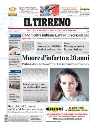 Il Tirreno (Firenze, Prato, Pistoia, Montecatini)
