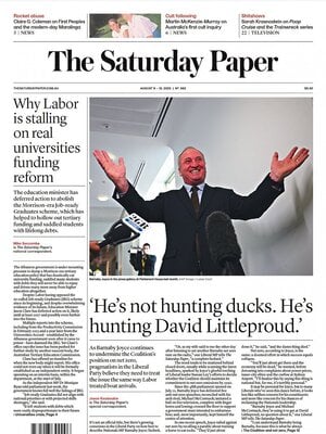 The Saturday Paper