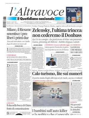 Il Quotidiano del Sud L'Altravoce