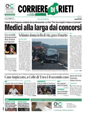 Corriere di Rieti e della Sabina