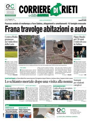 Corriere di Rieti e della Sabina