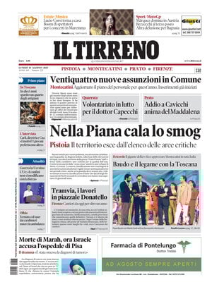 Il Tirreno (Firenze, Prato, Pistoia, Montecatini)