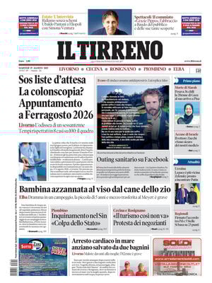 Il Tirreno (Livorno, Cecina, Rosignano, Piombino, Elba)