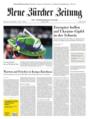 NZZ (Neue Zürcher Zeitung)