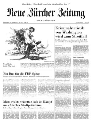 NZZ (Neue Zürcher Zeitung)
