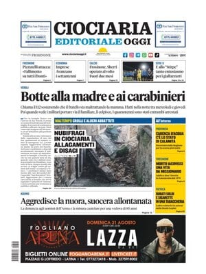 Ciociaria Editoriale Oggi