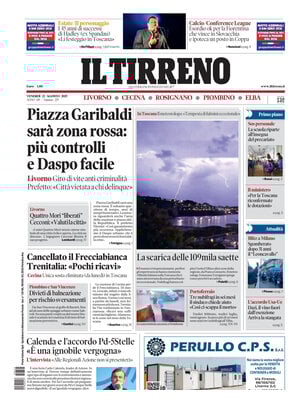 Il Tirreno (Livorno, Cecina, Rosignano, Piombino, Elba)