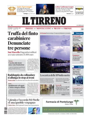Il Tirreno (Firenze, Prato, Pistoia, Montecatini)