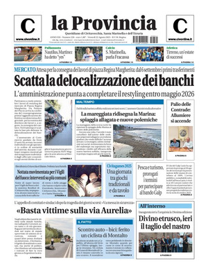 La Provincia di Civitavecchia