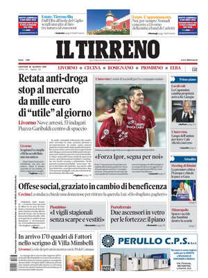Il Tirreno (Livorno, Cecina, Rosignano, Piombino, Elba)