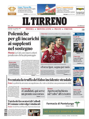 Il Tirreno (Firenze, Prato, Pistoia, Montecatini)