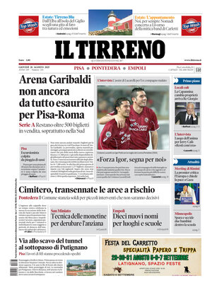 Il Tirreno (Pisa, Pontedera)