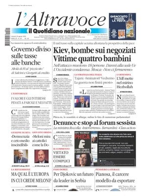 Il Quotidiano del Sud L'Altravoce